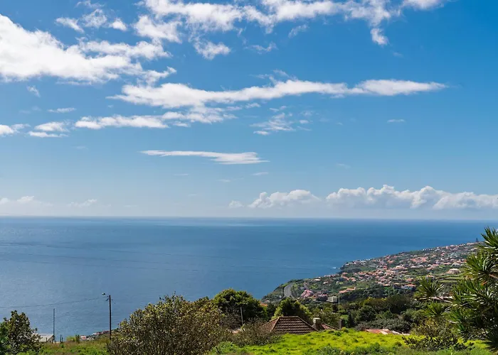Strategic Sunset House By An Island